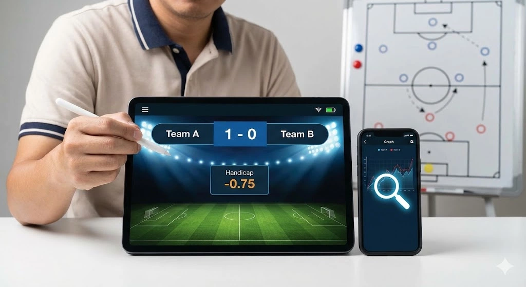 Kèo chấp nửa một là gì? Hướng dẫn cách đọc và bí kíp soi kèo từ chuyên gia KUBET cùng Kubet88 tool